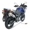 Mivv 2 Slip-On Oval titan Suzuki DL V-Strom 1000 2002-13 - Imagen 2