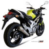 Mivv Slip-On X-Cone St. Steel Suzuki Gladius 2009-15 - Imagen 2