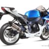 Mivv Slip-On Suono St. Steel con tapa carbono Suzuki GSX-R 600 2011-16 / GSX-R 750 2011-17 - Imagen 2