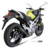Mivv Slip-On X-Cone black Suzuki Gladius 2009-15 - Imagen 2