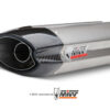 Mivv 2 Slip-On Suono St. Steel con tapa carbono Yamaha FZ6 / FZ6 Fazer 2004-11 - Imagen 4