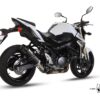 Mivv Slip-On GP black con tapa carbono Suzuki GSR 750 2011-16 / GSX-R 750 2004-05 - Imagen 2