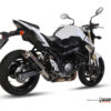 Mivv Slip-On GP black Suzuki GSR 750 2011-16 - Imagen 2