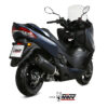 Mivv Slip-On Mover black Suzuki Burgman 400 2017-20 - Imagen 2