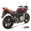 Mivv Slip-On GP black con tapa carbono Suzuki GSF 650 Bandit 2007-15 / GSX 650 F 2008-15 - Imagen 2