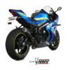 Mivv Slip-On GP Pro black Suzuki GSX-R 1000 2017-20 - Imagen 2