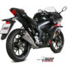 Mivv Full system 1x1 Delta Race St. Steel Suzuki GSX-R 125 / GSX-S 125 2017-20 - Imagen 2