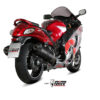 Mivv 2 Slip-On Oval carbono con tapa carbono Suzuki GSX-R 1300 Hayabusa 2008-17 - Imagen 2