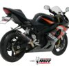 Mivv Bolt-On GP black con tapa carbono Suzuki GSX-R 600 2004-05 - Imagen 2