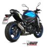 Mivv Suzuki GSX-S 950 / 1000 2021-24 Slip-On GP Pro titanium - Imagen 2