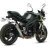 Mivv Slip-On X-Cone St. Steel Triumph Speed Triple 2005-06 - Imagen 2