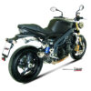 Mivv Slip-On GP carbon Triumph Speed Triple 2007-10 - Imagen 2