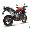 Mivv Slip-On Suono St. Steel con tapa carbono Triumph Tiger 800 XC/XR/XRx/XCx/XRT/XCA 2011-16 - Imagen 2