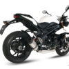 Mivv Slip-On Suono St. Steel con tapa carbono Triumph Speed Triple 2011-15 - Imagen 2