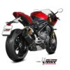 Mivv Slip-On SR-1 black titanium Triumph Speed Triple 1200 RR / RS 2021-24 - Imagen 2