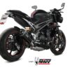Mivv Slip-On Delta Race black Triumph Speed Triple R / S / RS 2018-20 - Imagen 2
