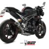Mivv Slip-On X-M5 titan Triumph Speed Triple R / S / RS 2018-20 - Imagen 2