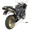 Mivv 2 Slip-On Suono St. Steel con tapa carbono Yamaha YZF 1000 R1 2004-06 - Imagen 2