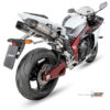 Mivv 2 Slip-On Suono St. Steel con tapa carbono Yamaha YZF 1000 R1 2009-14 - Imagen 2