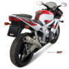 Mivv Slip-On X-Cone St. Steel Yamaha YZF 600 R6 1999-02 - Imagen 2