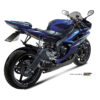 Mivv Slip-On Suono black con tapa carbono Yamaha YZF 600 R6 2006-16 - Imagen 2