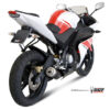 Mivv Full system 1x1 GP carbon Yamaha YZF R125 2008-13 - Imagen 2