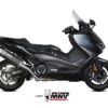 Mivv Full system 2x1 SR-1 black Yamaha T-MAX 560 2020-21 - Imagen 2