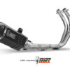 Mivv Full system 2x1 Speed edge black Yamaha Tracer 700 / GT / Tracer 7 2016-24 - Imagen 3