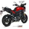 Mivv Full system 3x1 Oval carbono con tapa carbono Yamaha Tracer 900 / GT / FJ-09 2013-20 - Imagen 2