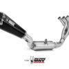 Mivv Full system 3x1 Delta Race carbono Yamaha MT-09 / SP / FZ-09 2021-23 - Imagen 3