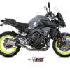 Mivv Tubo no kat (compatible con silenciadores Mivv y originales) Yamaha MT-10 / FZ-10 2016-22 - Imagen 2