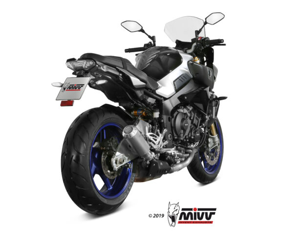 Mivv Slip-On Mk3 St. Steel Yamaha MT-10 / FZ-10 2016-22 - Imagen 2