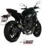Mivv Full system 2x1 GP Pro carbono Yamaha MT-07 / FZ-07 2014-20 - Imagen 2