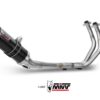 Mivv Full system 2x1 GP black con tapa carbono Yamaha MT-07 / FZ-07 2014-24 - Imagen 3