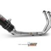 Mivv Full system 2x1 GP black Yamaha MT-07 / FZ-07 2014-24 - Imagen 3