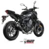 Mivv Full system 2x1 GP Pro carbono Yamaha MT-07 / FZ-07 2021-24 - Imagen 2