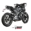 Mivv Full system 1x1 MK3 carbono Yamaha MT-125 2020-24/YZF R125 2019-23 - Imagen 2