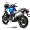 Mivv Slip-On Oval titan con tapa carbono Yamaha XT 1200 Z Superténéré 2010-20 - Imagen 2