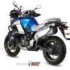Mivv Slip-On Speed edge St. Steel con tapa carbono Yamaha XT 1200 Z Superténéré 2010-20 - Imagen 2