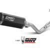 Mivv Full system 2x1 Speed edge black Yamaha T-MAX 530 2017-19 / T-MAX 560 2020-21 - Imagen 3