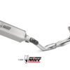 Mivv Full system 2x1 SR-1 titanium Yamaha T-MAX 560 2022-24 - Imagen 4