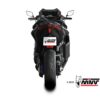 Mivv Full system 2x1 SR-1 black Yamaha T-MAX 560 2022-24 (colector negro) - Imagen 3
