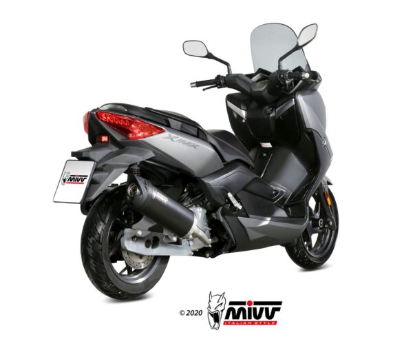 Mivv Slip-On Mover black Yamaha X-MAX 125 2017-20 - Imagen 2