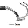 Mivv Full system 2x1 Ghibli black Yamaha XSR 700 2016-22 - Imagen 3