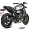 Mivv Full system 2x1 Oval carbono con tapa carbono Yamaha XSR 700 2016-22 - Imagen 2