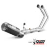 Mivv Full system 2x1 MK3 carbono Yamaha YZF R25 2015-24 / MT-03 2016-23 / R3 2015-24 - Imagen 3