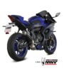 Mivv Full system 2x1 GP Pro carbono Yamaha YZF R7 2022-24 - Imagen 2