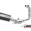 Mivv Full system 2x1 SR-1 black titanium Yamaha YZF R7 2022-24 - Imagen 4