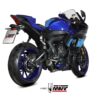 Mivv Full system 2x1 MK3 carbono Yamaha YZF R7 2022-24 - Imagen 2