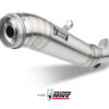 Mivv Slip-On Ghibli St. Steel Kawasaki Z800 2013-16 - Imagen 3